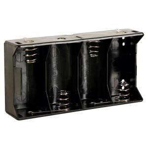 COUPLEURS DE 4 PILES D (LR20) AVEC COSSES A SOUDER