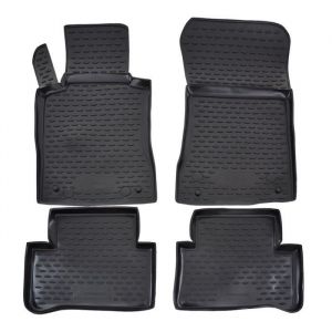 J&J AUTOMOTIVE  Tapis De Sol En Caoutchouc 3D Exclusive Pour Mercedes E Classe W211 2001-2009