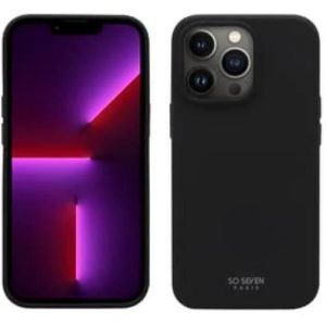 SO SEVEN COQUE SMOOTHIE RECYCLE NOIR IPHONE 13 PRO