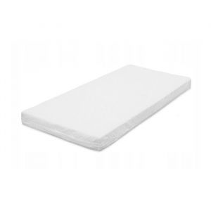 Kmbaby K2 Blanc Lit Bébé 120 x 60 cm avec parure de lit 10 pièces gris matelas sommier à lattes 3 niveaux hauteur - Ballon