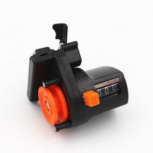 Compteur de profondeur - Pêche - 0-999M - 6cm - Noir - Outil de pêche en mer