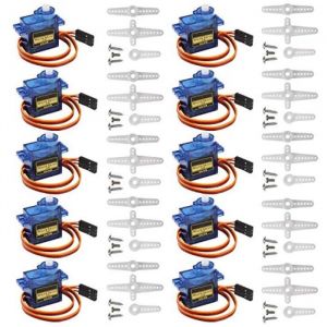 Kit Modelisme A Construire YWZ0N 1 pièces SG9 micro servo moteur 9G pour hélicoptères télécommandés micro robot bras de robot et b