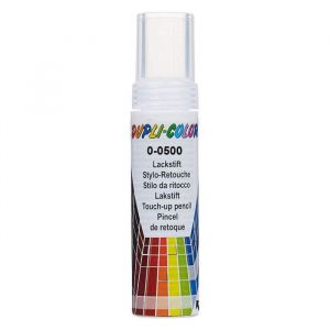 Stylo de retouche peinture pour carrosserie - Noir mat - 0500 - Duplicolor