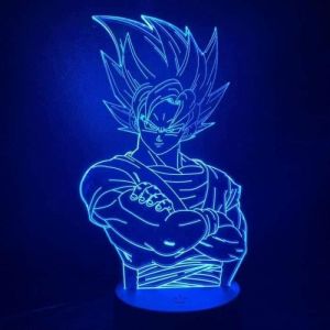 Lampe de nuit LED - Cool Kids - Dragon Ball Z Goku - Illusion 3D