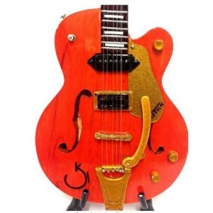 Guitare Miniature 27 Cm Avec Le Trépied Réplique Sixties