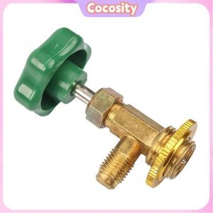 Cocosity Valve de Perçage pour Réfrigérant R12/R22/R410/R600a - Climatisation Maison et Réfrigérateur