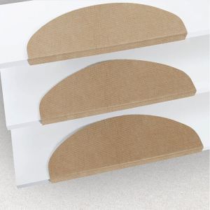 MIPAN Marchette Escalier-Set de 15 Tapis descalier ProStair Marchettes Escalier Antid&eacute;rapant 56*20*4cm