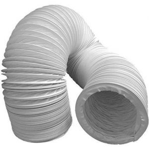 ChangM Tuyau dévacuation dair en PVC flexible Diamètre : 100/102 mm longueur : 3 m Pour climatisation sèche-linge hotte