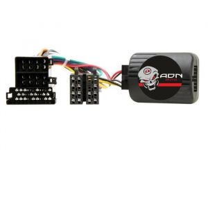 Interface Commande au volant - ADNAUTO - FA4Chinois - Compatible Citroen Fiat Opel Peugeot - Noir - Universel