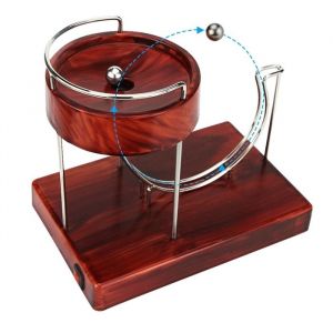 Kinetic Art Mouvement Perp&eacute;Tuel Machine Kinetic Art Motion Inertial Metal Automatique Jumping Table Toy Wood Grain