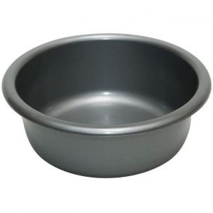 ALUMINIUM ET PLASTIQUE - Cuvette ronde &Oslash;28cm 4l Silver