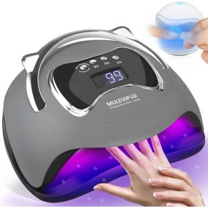 Lampe Uv Ongles Gel 180W Lampe Uv Lampe Led OngleLampe Uv Led Machine Uv Led Pour Ongles 4 Minuteries 10S/30S/60S/99S Avec Min