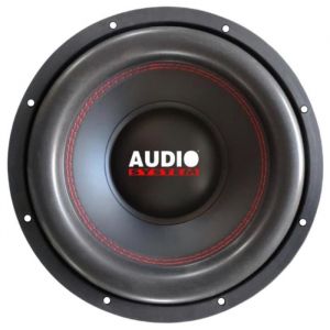 1 SUBWOOFER AUDIO SYSTEM ASY10 ASY-10 25 cm 10 diamètre dual voice coil double bobine 2+2 ohm 500 watt rms 1000 watt max 1 pièce