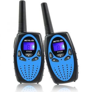 Retevis RT628 Talkie Walkie Enfants Longue Port&eacute;e VOX Verouillage du Clavier Enfant Jouet Cadeaux Vacance pour Camping Randonn&eacute;e