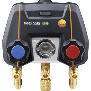 Manifold électronique - TESTO - testo 550i - Mesure des liquides réfrigérants - Sans fil - Batterie