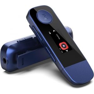 AGPTEK 64Go Lecteur Mp3 USB C avec Bluetooth 5.3 Type-C MP3 Musique sans Perte HiFi avec Radio FM/Enregistreur