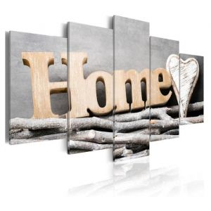 Impression sur toile intissee 150x80cm 5 parties tableau tableaux decoration murale photo image artistique Home sans Cadre