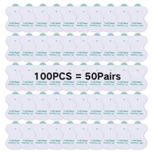 100pcs (50pack) Coussinets de Gel conducteur 100 pièces électrodes Tens masseur thérapeutique Massage éle