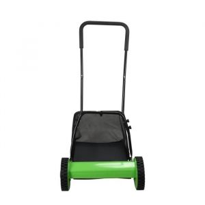 Tondeuse à main hélicoïdale 40cm bac 18L coupe 15-43mm