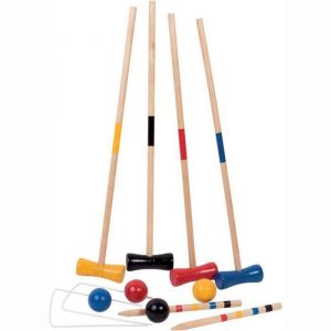 FILET CROQUET BOIS 4J