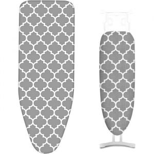 Housse Table &agrave; Repasser - ULISEM - Rembourrage - &Eacute;lastique - Vapeur - 120x38cm