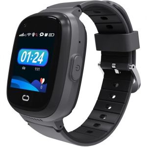 PTHTECHUS 4G Montre GPS Parlante Connectée Enfants avec Téléphone en Temps SOS Appel Vidéo Chat Vocal Caméra Étanche Android et iOS