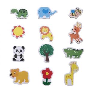 60 pièces bois animal créatif drôle mignon aimants pour réfrigérateur pour pour tableau blanc décoration maison MAGNETS - MAGNETS
