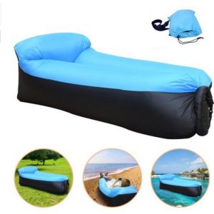 Sofa Gonflable dair - Marque - Transat - Bleu - Adulte - 5 personnes - Tissu - Extérieur