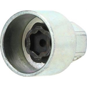 Omabeta Douille décrou antivol Clé de verrouillage de roue antivol douille décrou de remplacement pour série 1 3 5 6 auto ecrou