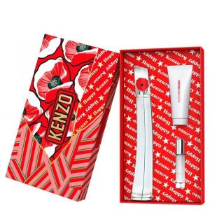 Coffret Flowers Eau de Parfum 100ml + Lait de Corps 75ml + EDP 10ml Kenzo