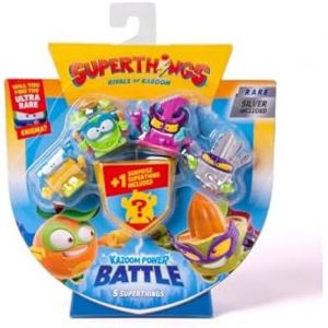 Figurine - MAGIC BOX - Superthings Kazoom Power Battle - 5 Figurines - Multicolore - &Agrave; partir de 4 ans