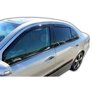J&J AUTOMOTIVE  Heko Deflecteurs dair D&eacute;flecteurs de Vent Pour Mercedes E Classe W211 2002-2008
