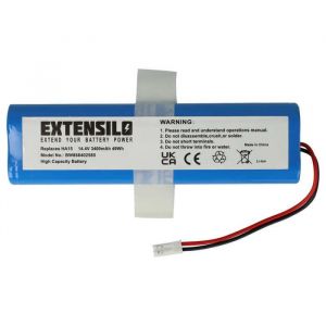 EXTENSILO Batterie compatible avec iLife DF43 DF45 V3s Pro V3s V50 V5s Pro V5s V55 V5L Pro V3 robot &eacute;lectrom&eacute;nager