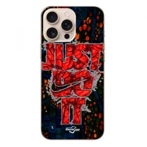 Coque - Nike - Iphone 16 Pro Max - Rouge - Just do it - Souple
