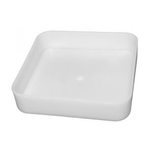 Bouchon pour Tube Aero en PVC blanc - Fermeture sans trou - 100x100mm - Platinium Hydroponics