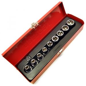 Femelle Torx / Star / entra&icirc;nement 1/2 douilles 9pc Set E10 E24 Par BERGEN AT755