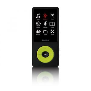 Lenco Xemio-860GN - Lecteur MP3/MP4 avec Bluetooth&reg; et m&eacute;moire interne de 8 Go - Vert