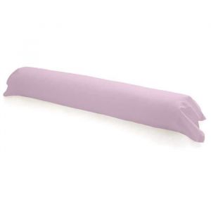 Taie de traversin - INTIMITY - Poudre de Lilas - 100% coton - Dimensions rectangle - Douce et résistante