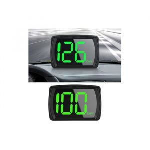 Compteur de vitesse num&eacute;rique GPS - DOK - Affichage LED 80x54 mm - Syst&egrave;me GPS et BeiDou - Rafra&icirc;chissement 10 Hz