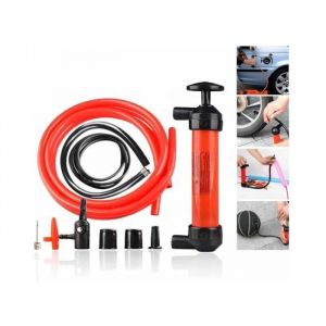 Pompe a Eau Manuelle Pompe Vidange Huile Moteur Pompe de Transfert de Carburant Essence Gasoil Fioul Multicolo POMPE &Agrave; VIDE AUTO