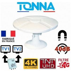 ANTENNE TNT Omnidirectionnelle 40dB TONNA camping car caravane TNTHD - OMNI TONNA