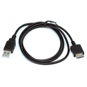 C&acirc;ble USB-Chargeur pour Sony NW A25 A35 A37 A45 A46 HN ZX300A NW A27HN ZX2 ZX100 A40 A47 A27 A55 MP3 Lecteur - Type Cable and Pouch