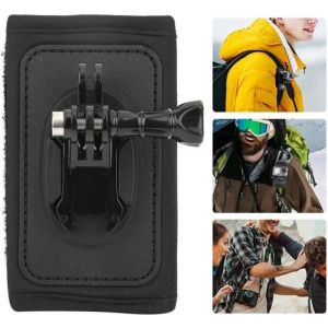 TELESIN Clip de sac à dos  de sport support de fixation de sangle pour GoPro Hero 8/7/6/5/4 / pour SJCAM EKEN / DJI Osmo accessoires