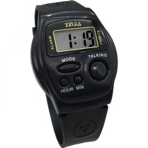 Montre Parlante Digitale - FR-665TF - Noir - Pour Aveugle et Malvoyant