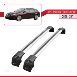 Barres de toit - ACE-2 - Opel Insignia SPORT TOURER - Aluminium - Gris - Charge utile < 300 kg