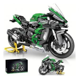 Alex&Pam Moto &agrave; Construire 1:5 &ndash; Kawasaki H2 SX SE  Kit Technik 2088pcs Mod&egrave;le Moto Collector &agrave; Assembler