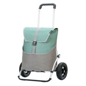 Andersen SHOPPER MANUFAKTUR Chariot de courses menthe gris pour femme et homme - Royal Shopper Vigo 46L Mint 175315