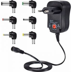 12W Adaptateur Alimentation Universelle 3V 45V 5V 6V 75V 9V et 12V Chargeur Secteur Transformateur DC 220V pour VTech Kidimagic