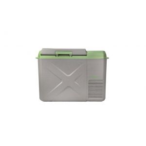 Steamy-E glacière électrique à compresseur - Single Zone - 24 litres - 12V et 230V - pour voiture et camping - Gris