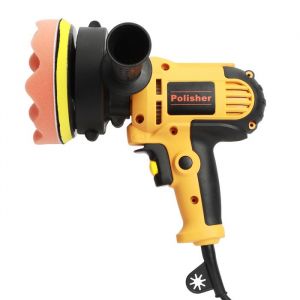700W Lustreuse Polisseuse Voiture 6 Vitesse R&eacute;glable 600-3700tr/min avec Moteur Fort 5 Coussinets de Polissage D&eacute;tachables